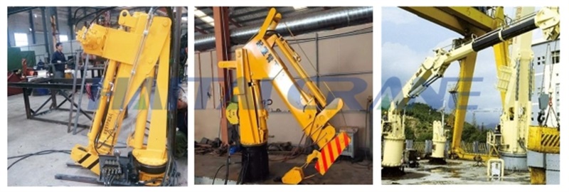 hydraulic foldable boom crane 5