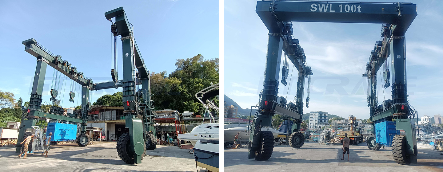 100 Ton Marine Travel Lift