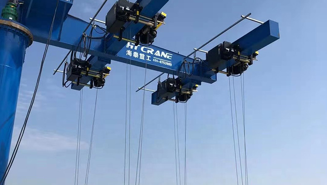 20 Ton Boat Jib Crane