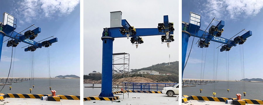 20 Ton Boat Jib Crane