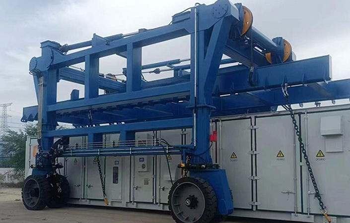 container straddle carrier