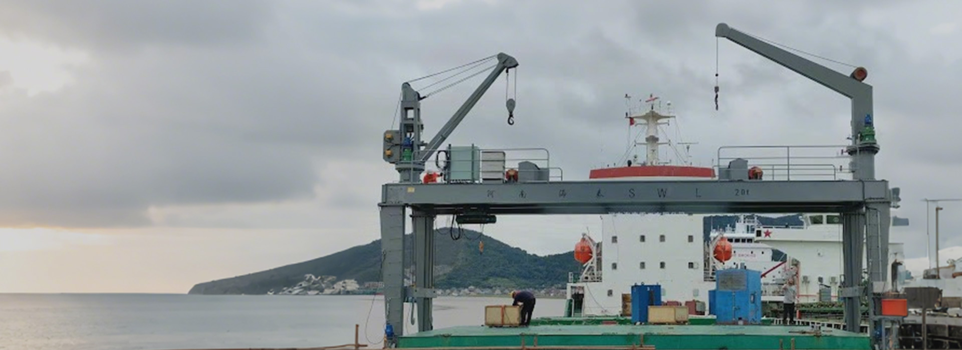 20t hatch cover gantry crane