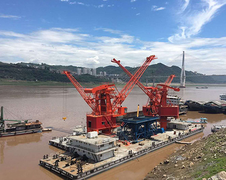 25 Ton Hatch Cover Crane