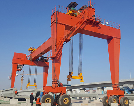 Lifting U bridge girder