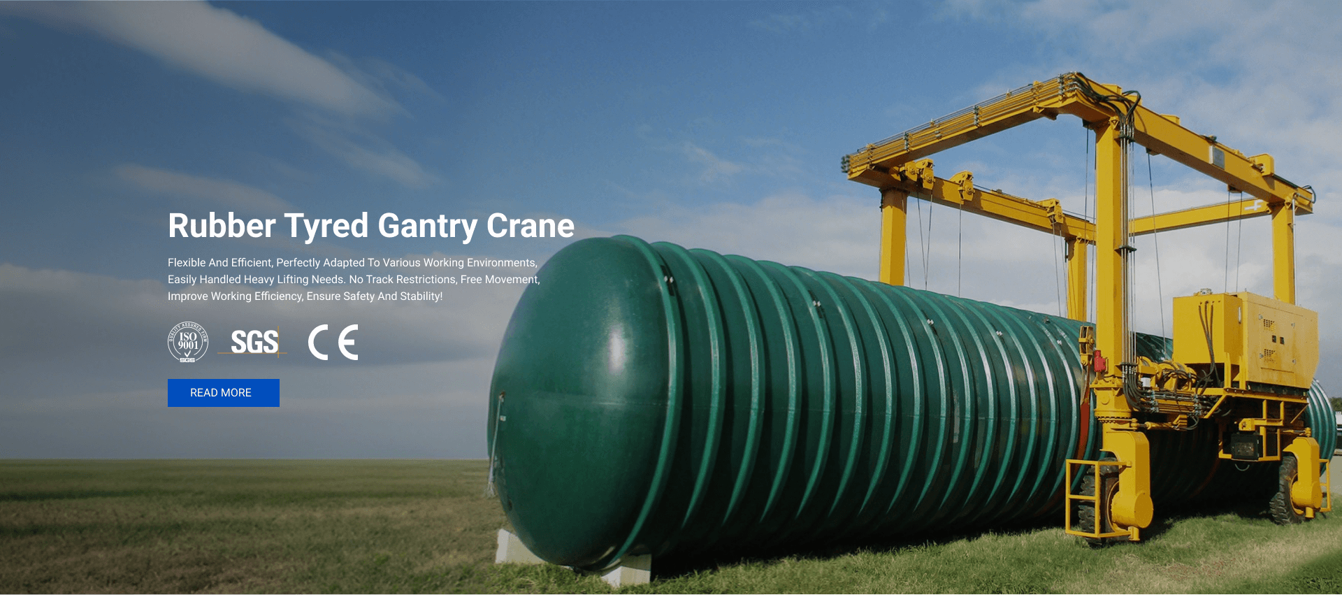 Rubber Tyred Gantry Crane