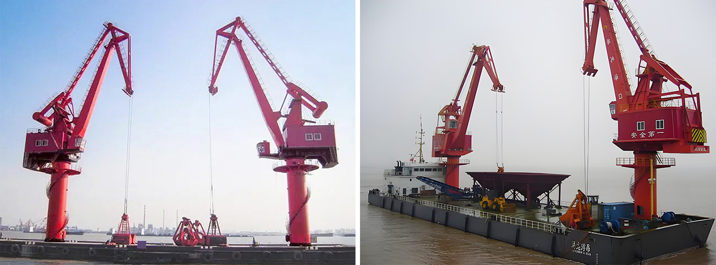 Four Link Portal Crane