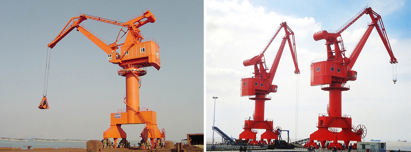 Four Link Portal Crane