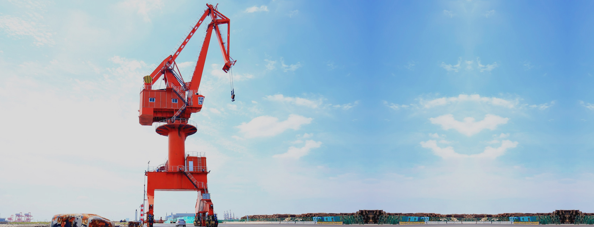 Four Link Portal Crane