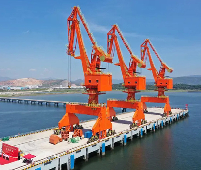 Four Link Portal Crane