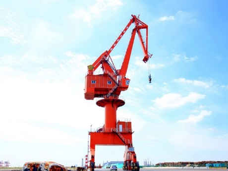 Four Link Portal Crane