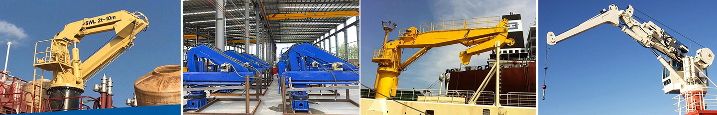 Marine Knuckle Boom Crane