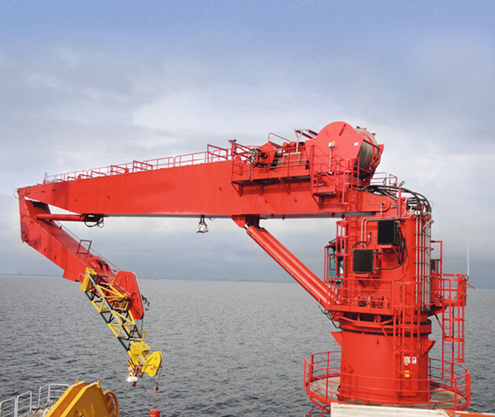 Marine Knuckle Boom Crane
