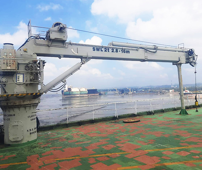 Marine Telescopic Crane