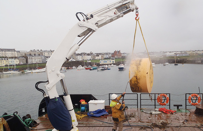 Marine Knuckle Boom Crane