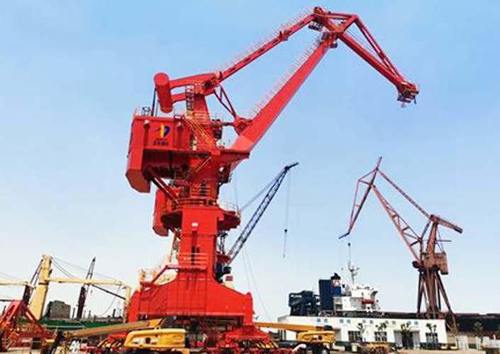 Four Link Portal Crane