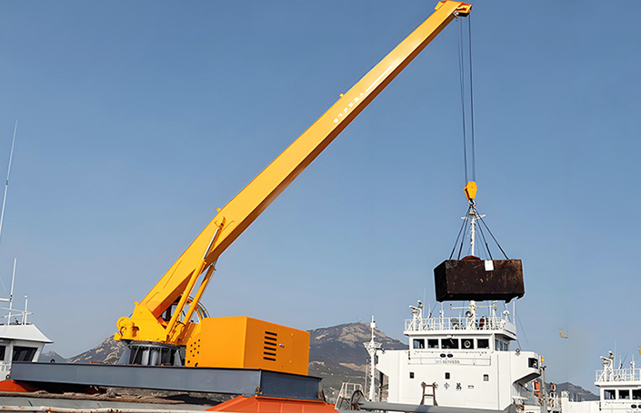 Stiff Boom Marine Crane