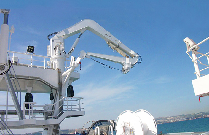 Marine Knuckle Boom Crane