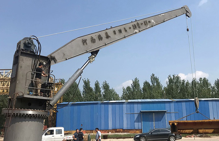 Stiff Boom Marine Crane