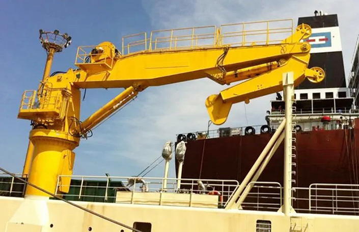 Marine Knuckle Boom Crane