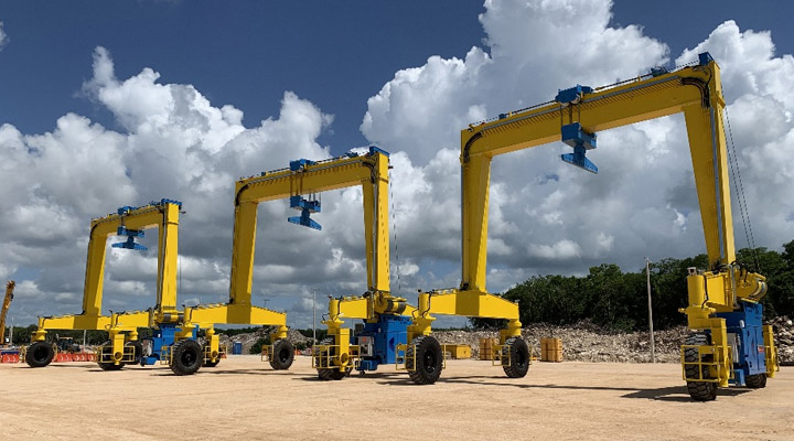 Rubber Tyre Gantry Crane