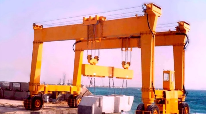 Rubber Tyre Gantry Crane