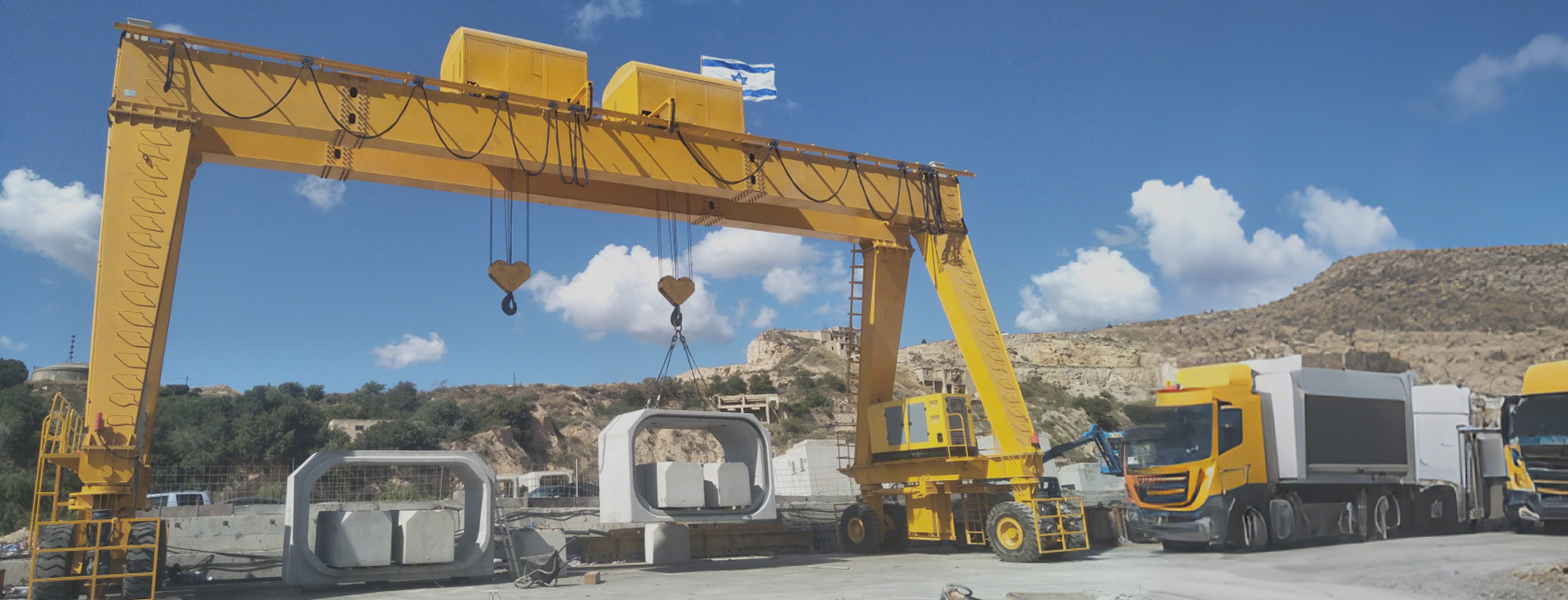 Rubber Tyre Gantry Crane