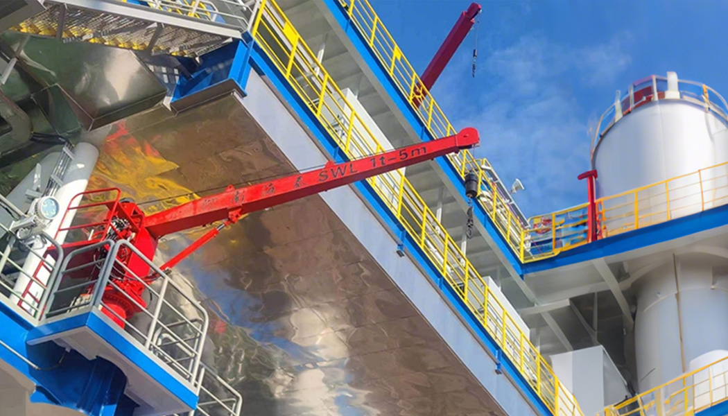 Stiff Boom Marine Crane