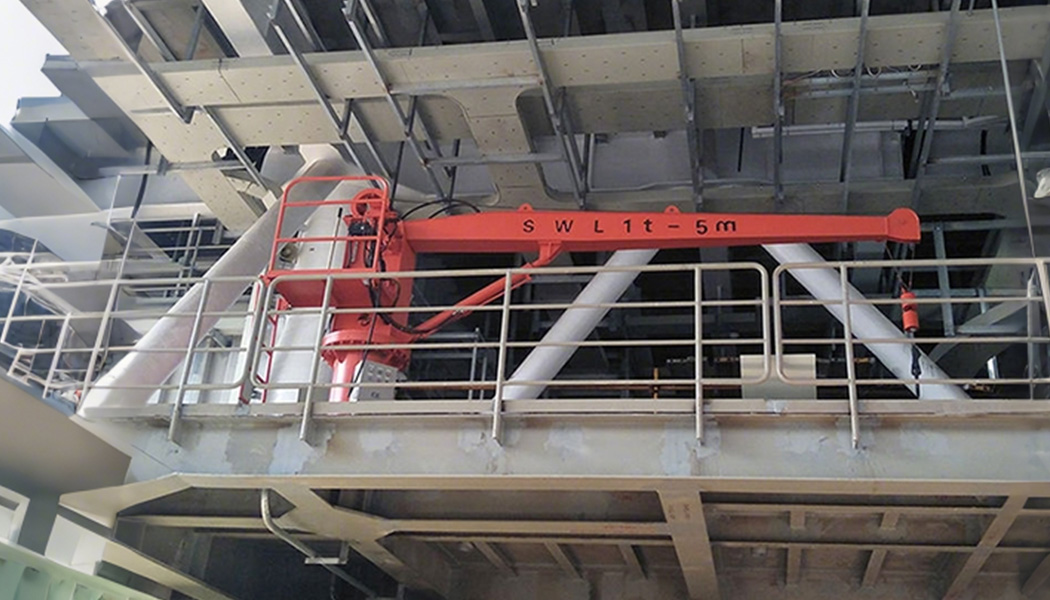 Stiff Boom Marine Crane