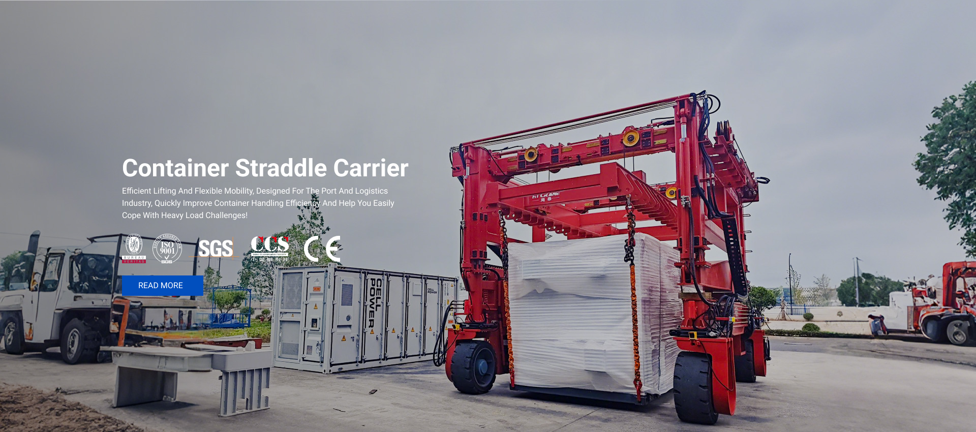 Container Straddle Carrier