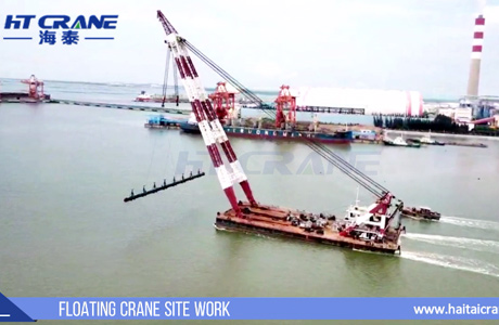 Floating Crane Site Work