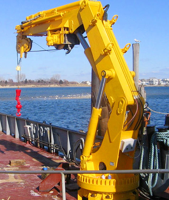 Marine Knuckle Boom Crane