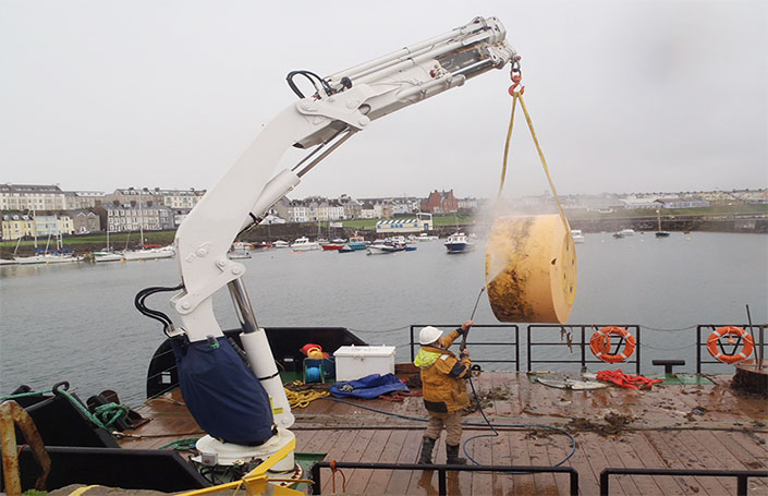 Marine Knuckle Boom Crane