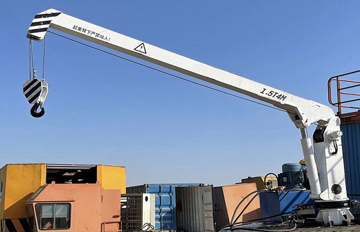 Marine Stiff Boom Crane