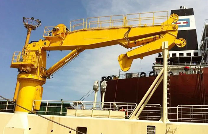 Marine Knuckle Boom Crane
