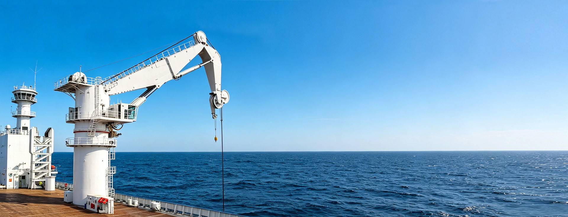 Marine Knuckle Boom Crane