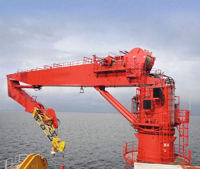 Marine Knuckle Boom Crane