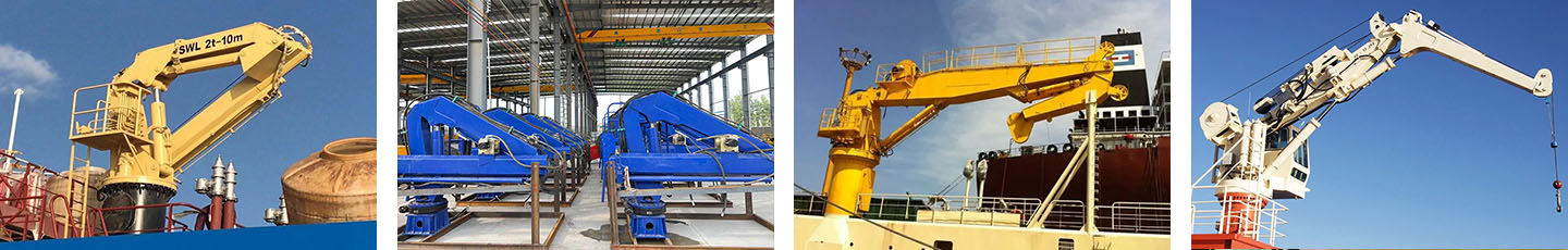 Marine Knuckle Boom Crane