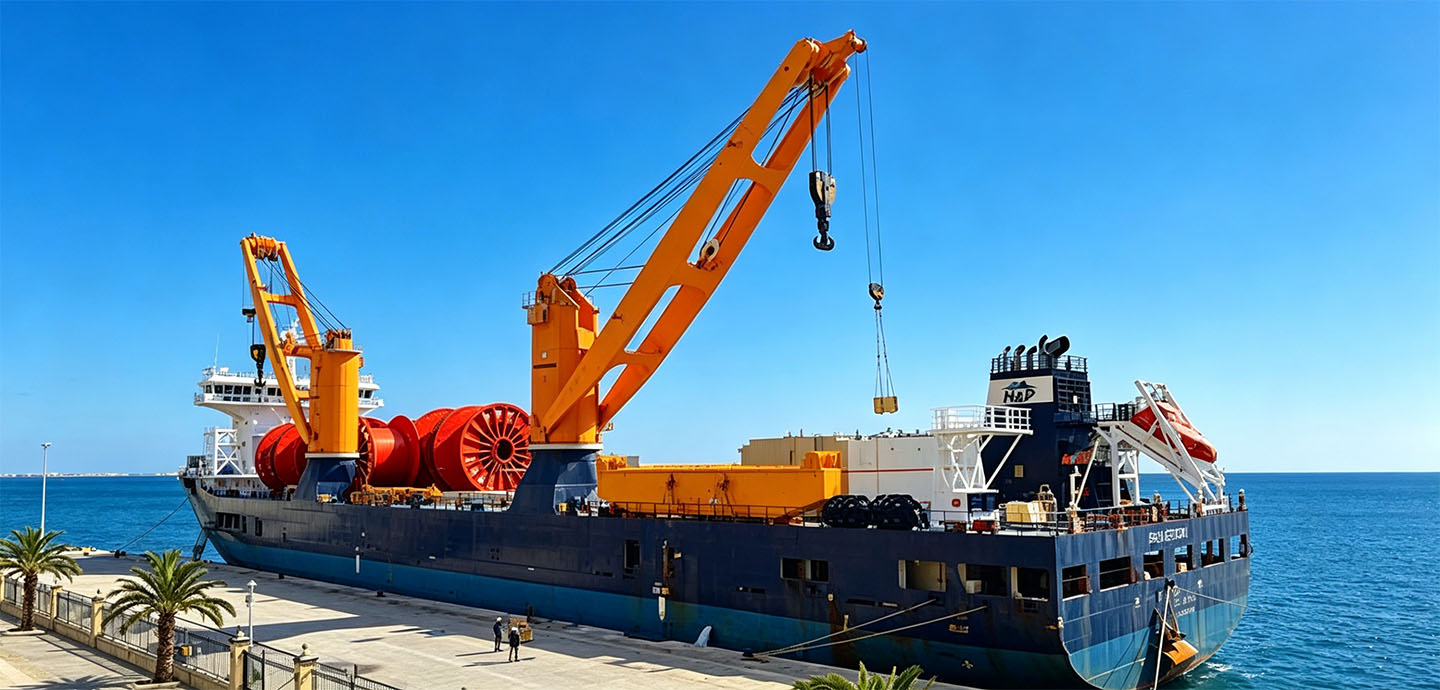 Marine Deck crane