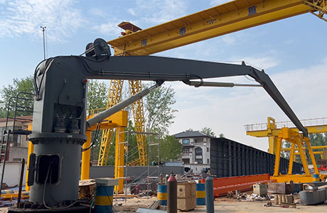3.2T Marine Knuckle Boom Crane