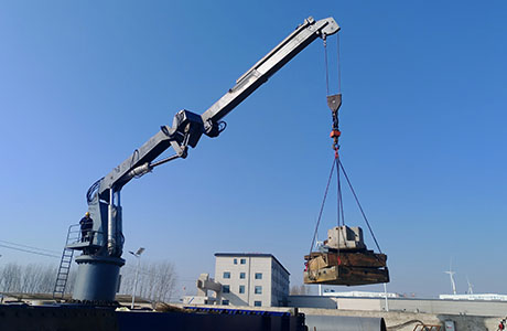 8T Marine Knuckle Boom Crane