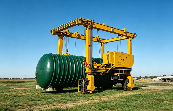 rubber tyre gantry crane