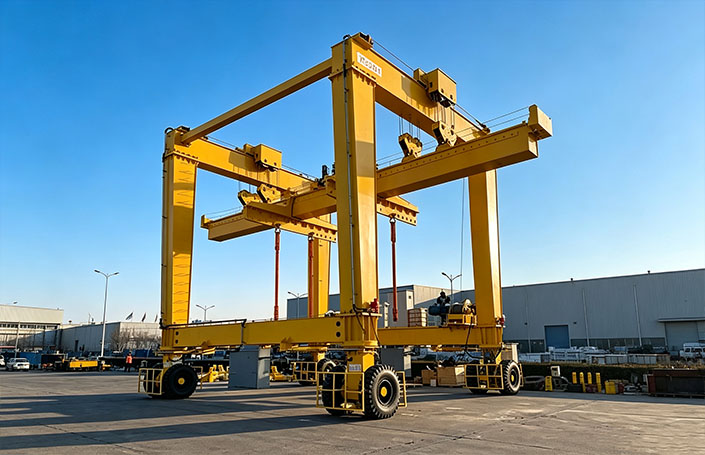 rubber tyre gantry crane