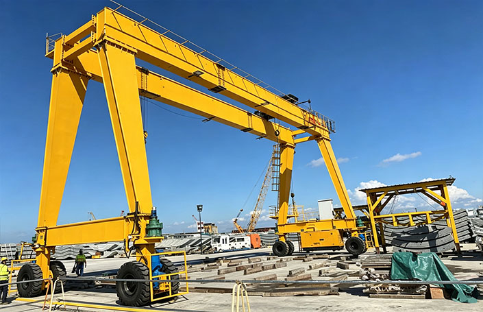 rubber tyre gantry crane