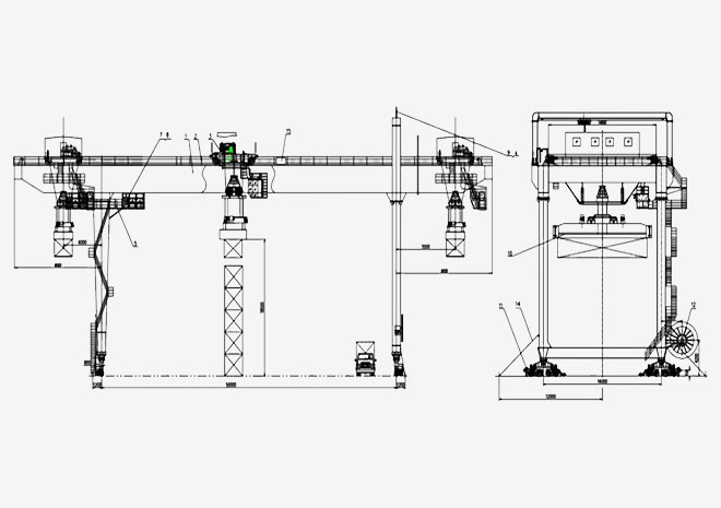 RMG Crane Drawing