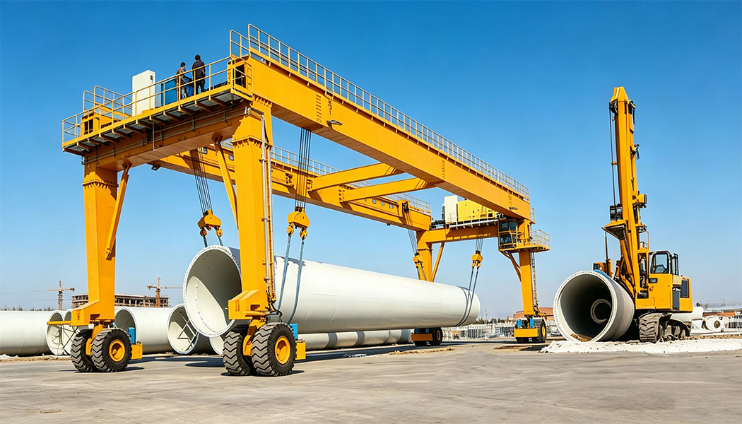 Rubber Tyre Gantry Crane