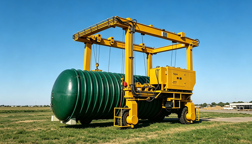 Rubber Tyre Gantry Crane