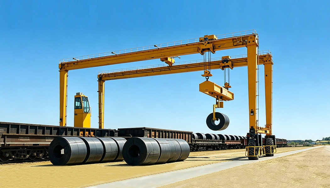 Rubber Tyre Gantry Crane