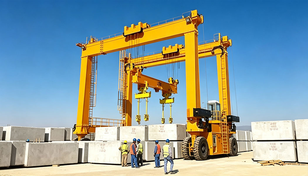 Rubber Tyre Gantry Crane
