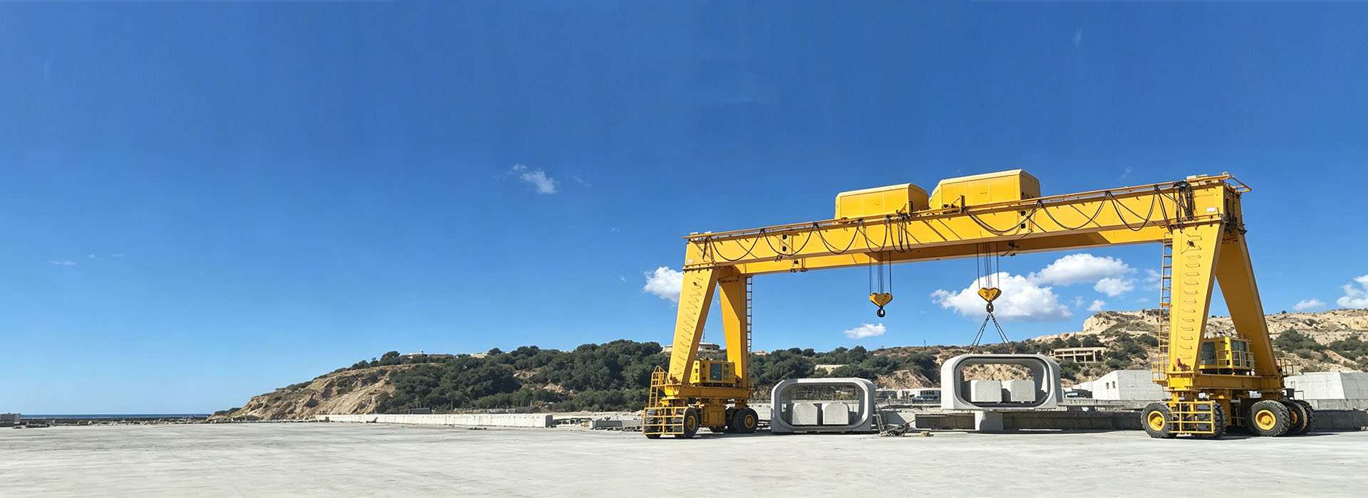 Rubber Tyre Gantry Crane