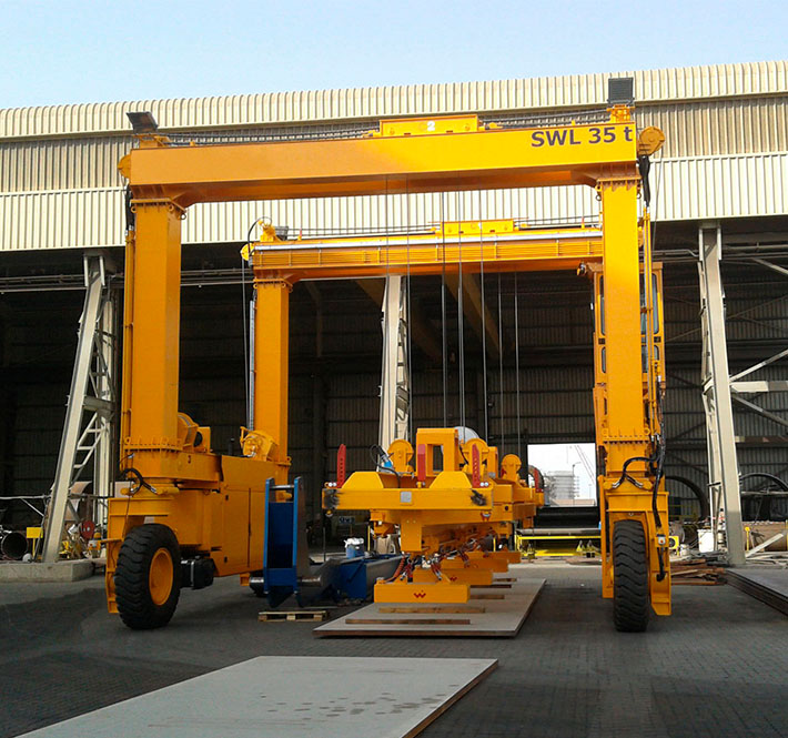 Rubber Tyre Gantry Crane